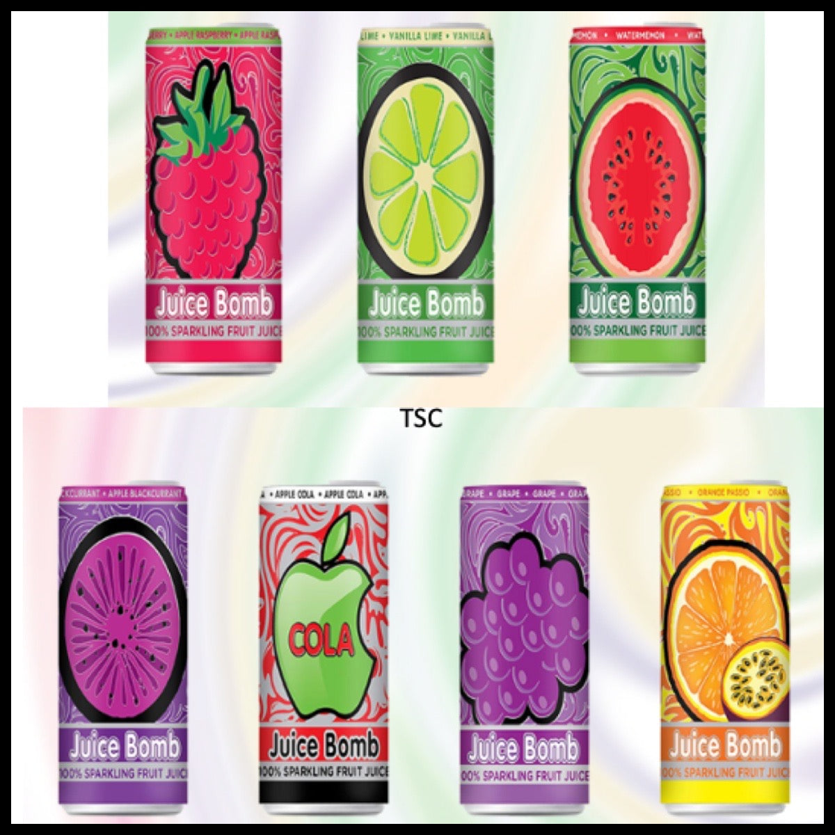 Juice Bomb Sparkling Fruit Juice The Snack Cave