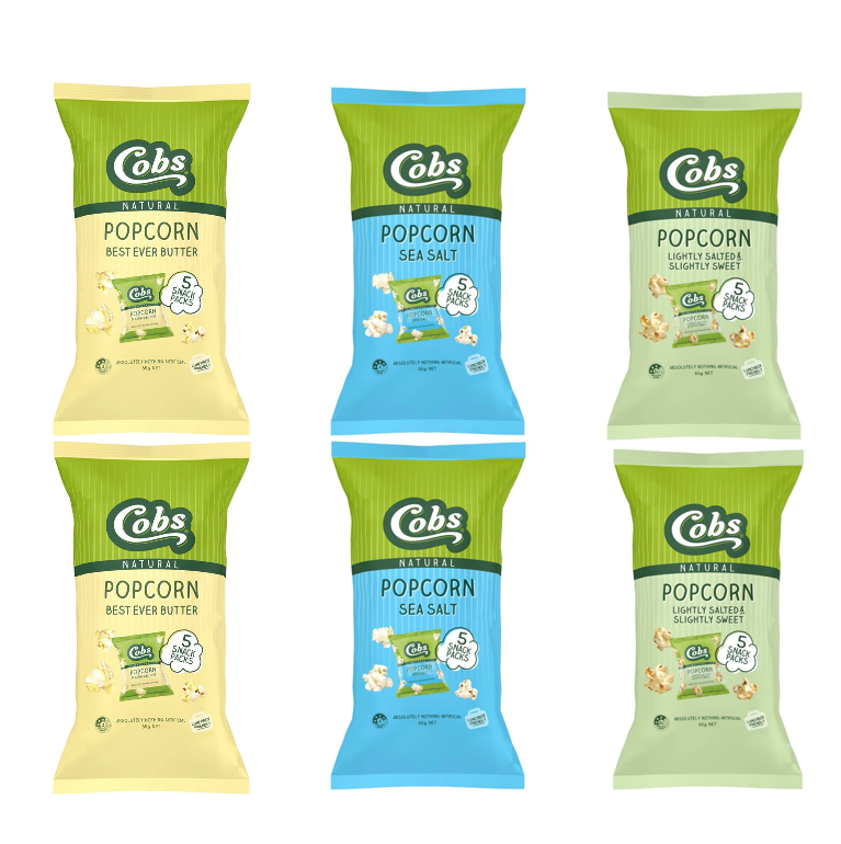 Cobs Pacaging Back Cobs Popcorn 30 Pack – The Snack Cave