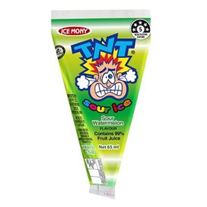 Ice Mony Water Ice Pops 36 Pack - TNT Sour Watermelon