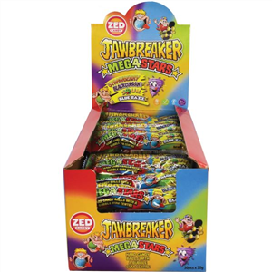 Zed Mega Starz Jawbreakers 30 Pack