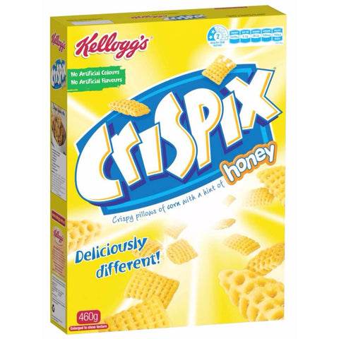 Crispix Honey Pillows Cereal 460g Box