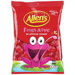 Allens Red Frogs 190g Bag