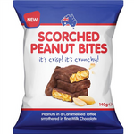 Scorched Peanut Bar Bites 140g Bag