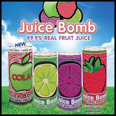 Juice Bomb Sparkling Fruit Juice