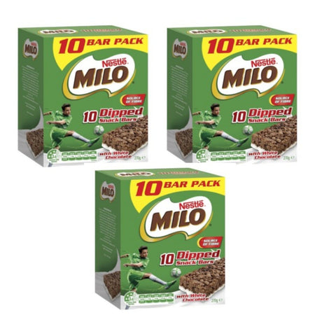 Milo Dipped Bars 30 Pack