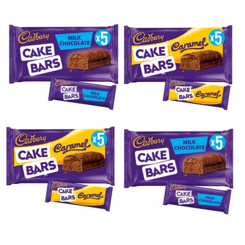Cadbury Cake Bars 20 Pack