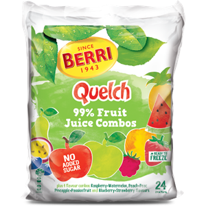 Berri Quelch Fruit Sticks 24 Pack