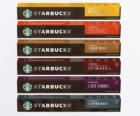 Starbucks Coffee Pods Assorted 60 Pack