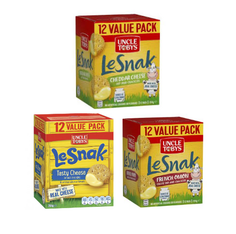 Uncle Toby's Le Snack Variety 36 Pack
