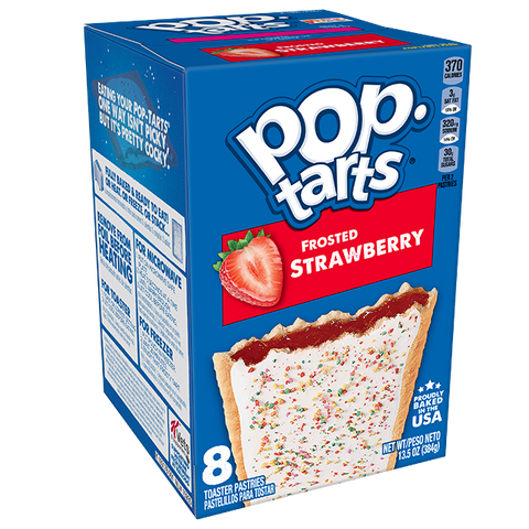 Pop Tarts Frosted Strawberry 8 Pack