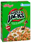Kellogs Apple Jacks Cereal 500g Box