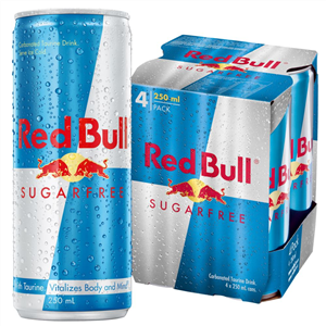 Red Bull Energy Drink  Sugar Free 250ml 24Pack