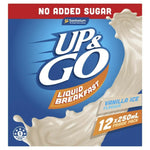 Up & Go 12 Pack NO SUGAR - Vanilla