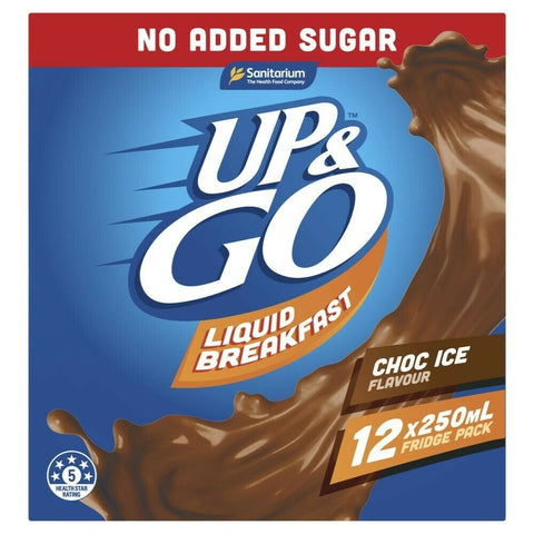 Up & Go 12 Pack NO SUGAR - Chocolate