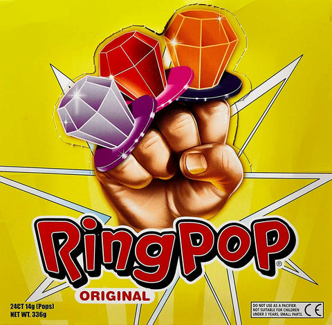 Retro Ring Pops 24 Pack