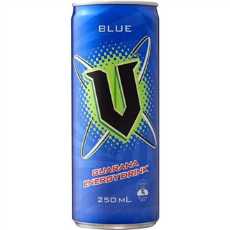 V Blue Energy Drink 250ml 24 Pack