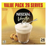 Nescafe Coffee Sachets 26 Pack Vanilla Latte