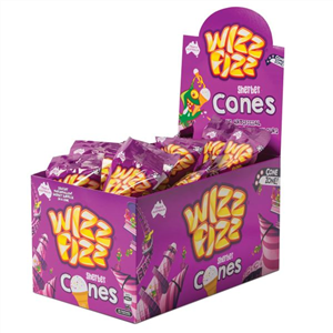 Wizz Fizz Original Sherbert Cones 24 Pack
